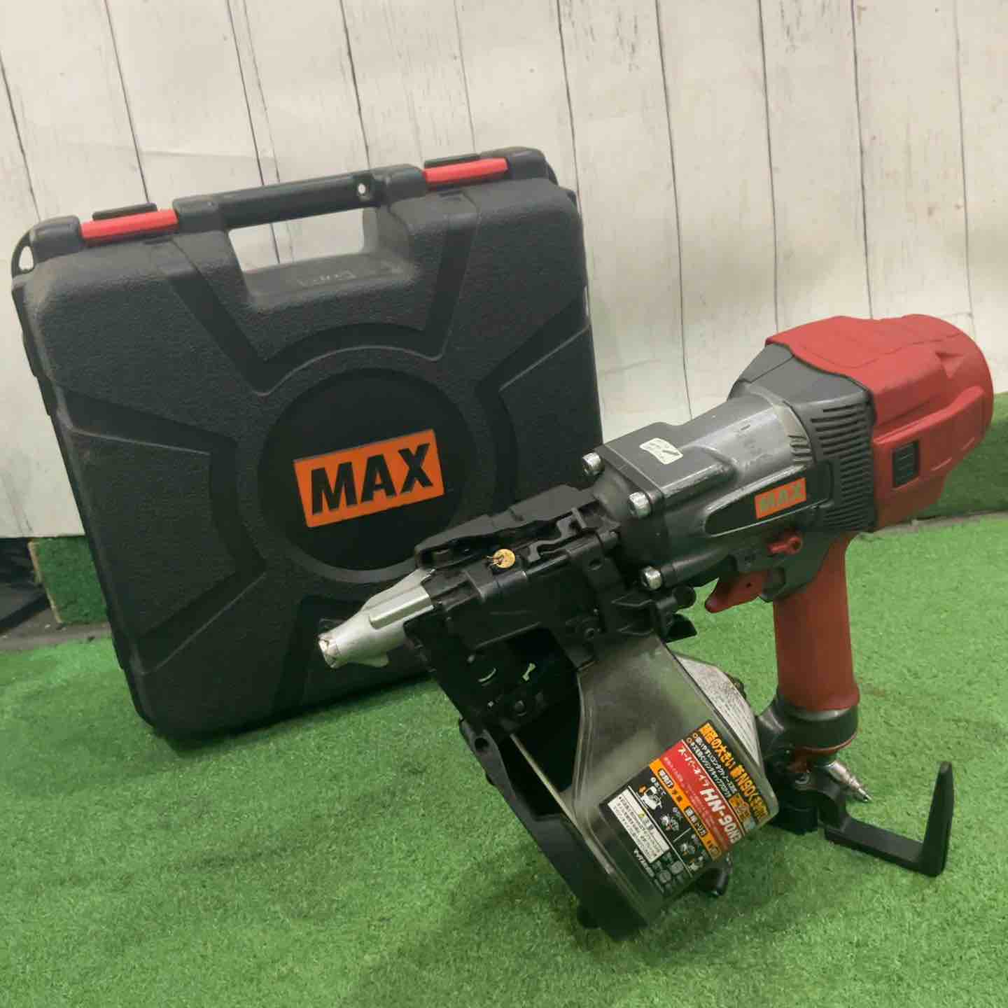 ★マックス(MAX) 高圧エア釘打ち機 HN-90N3 動作確認済【川口店】 ☆マックス(MAX) 高圧エア釘打ち機 HN-90N3 動作確認済【川口店