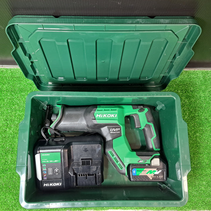 ★ハイコーキ(HIKOKI ※旧:日立工機) コードレスセーバーソー CR36DMA(2XPZ) ※バッテリー1個商品です【岩槻店】