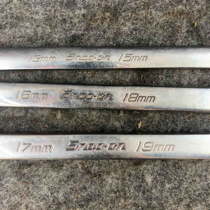 Snap-on スナップオン 10°オフセット メガネレンチ ボックスレンチ  XBM1618A・XBM1315A・XBM1719A【鴻巣店】