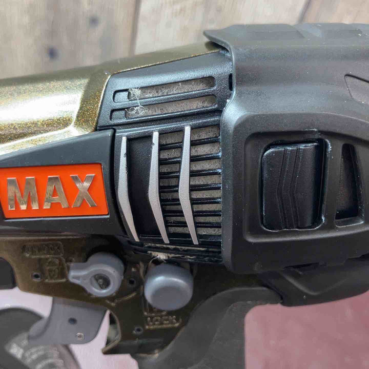 【中古美品】 マックス(MAX) 高圧エア釘打ち機 HN-50N4(D)_アンバーオリーブ 【東大和店】