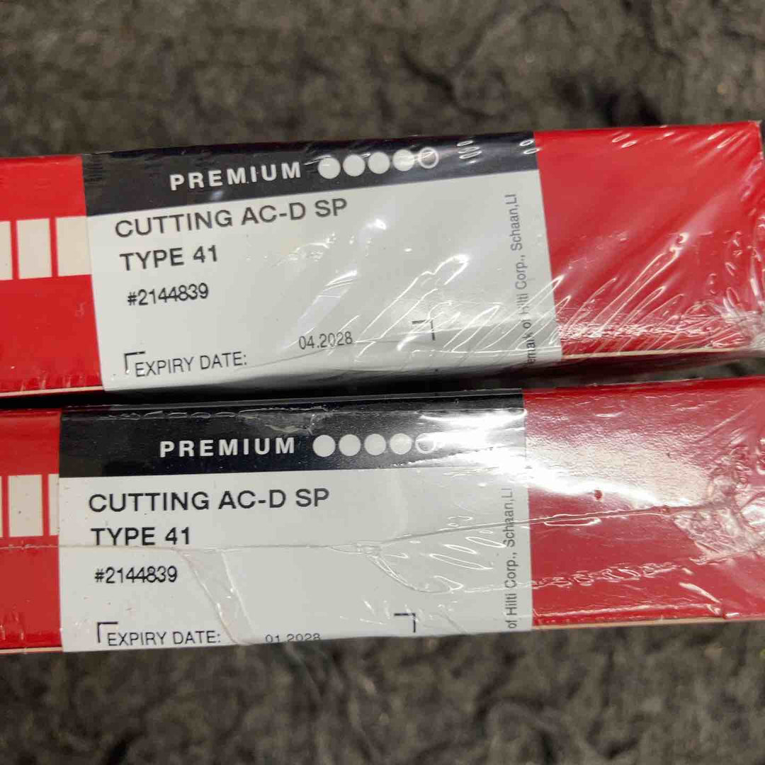 HILTI ヒルティ/切断砥石/AC-D SP TYPE41 105×2.2×15mm＃2144839*29点 計290枚 有効期限 2028年1月と4月【鴻巣店】