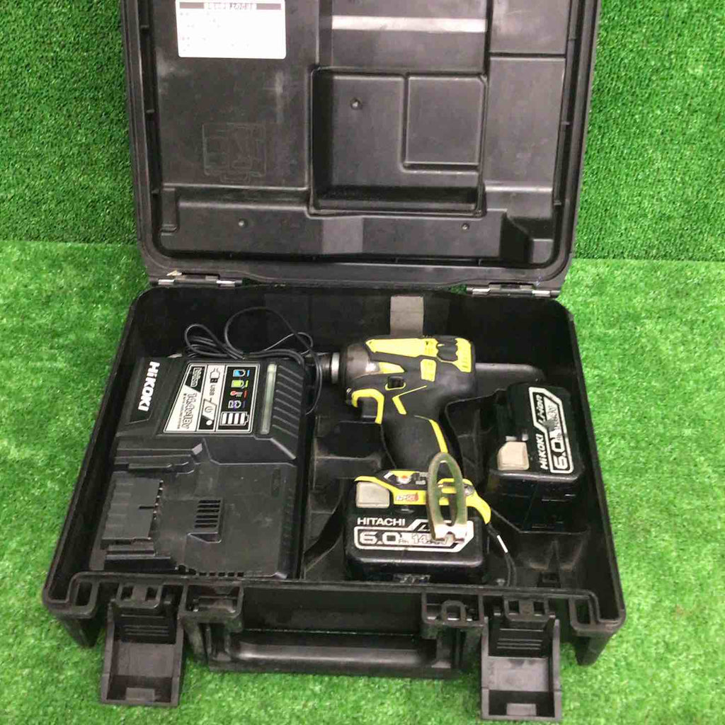 ★ハイコーキ(HIKOKI ※旧:日立工機) コードレスインパクトドライバー WH14DDL2(2LYPK)(L)【越谷店】 現状品】 ハイコーキ/HIKOKI コードレスインパクトドライバー WH14DDL2