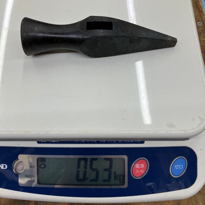 【中古品】菱貫 舟手玄翁 大 頭のみ 重量約530g 玄能 ハンマー 和工具 大工道具【柏店】