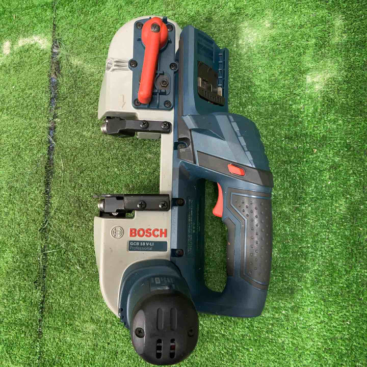 ◇ボッシュ(BOSCH) 18Vバッテリーバンドソー〔GCB18V-LI〕ケース、バッテリー1.3Ah、替刃付き【草加店】