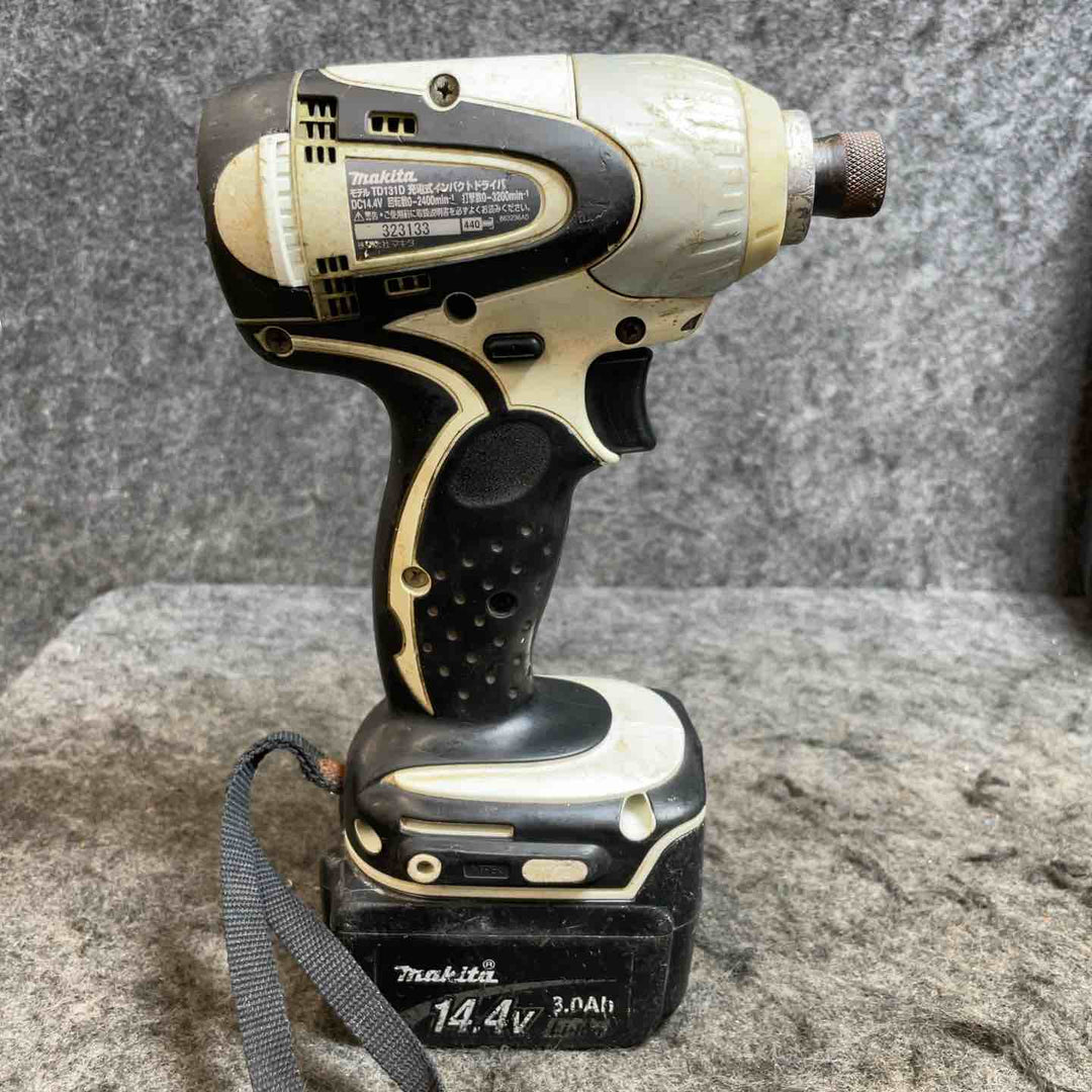 マキタ(makita) コードレスインパクトドライバー TD131DRFXW【桶川店】