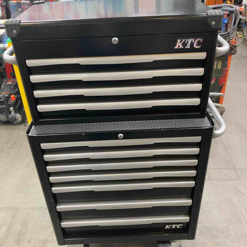 店頭受取り限定】◇KTC ローラーキャビネット7段+トップチェスト4段