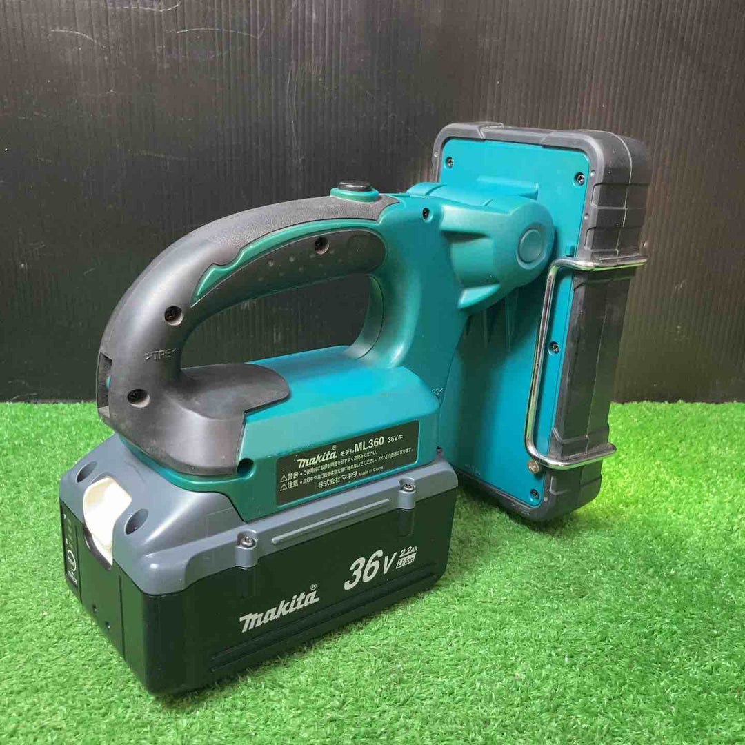 【現状品】☆マキタ(makita)  コードレス蛍光灯 ML360 バッテリー＋充電器付き♪【岩槻店】