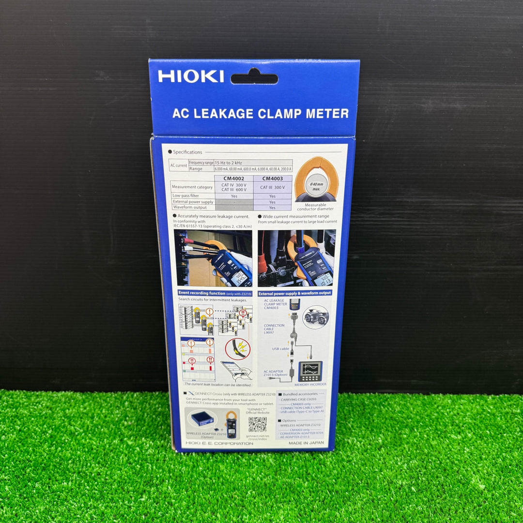 【未使用品】日置電機(HIOKI) ACリーククランプメータ CM4002【電材館越谷店】