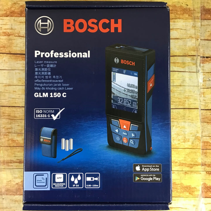 〇BOSCH ボッシュ データ転送レーザー距離計 GLM150C型【川崎店】