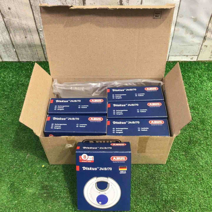 ABUS アブス DISKUS ディスカス 南京錠 24IB-70 6個入【町田店】