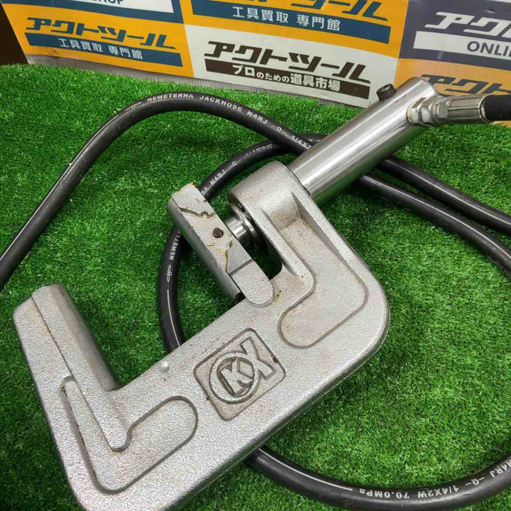 ★亀倉精機 手動油圧式パイプ断水機 SS-50【草加店】