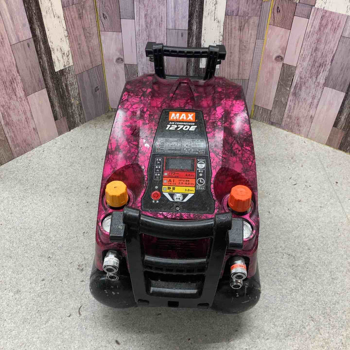 ◇マックス(MAX) エアコンプレッサー AK-HH1270E ガイアピンク【八潮店】