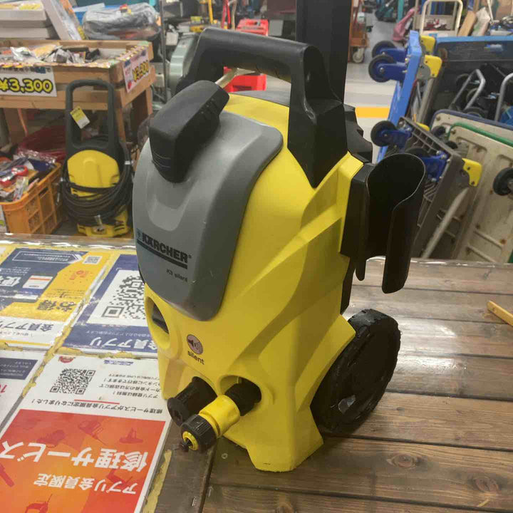 ◇KARCHER ケルヒャー 高圧洗浄機 K3 SILENT サイレント 50Hz 1.601-446.0【戸田店】