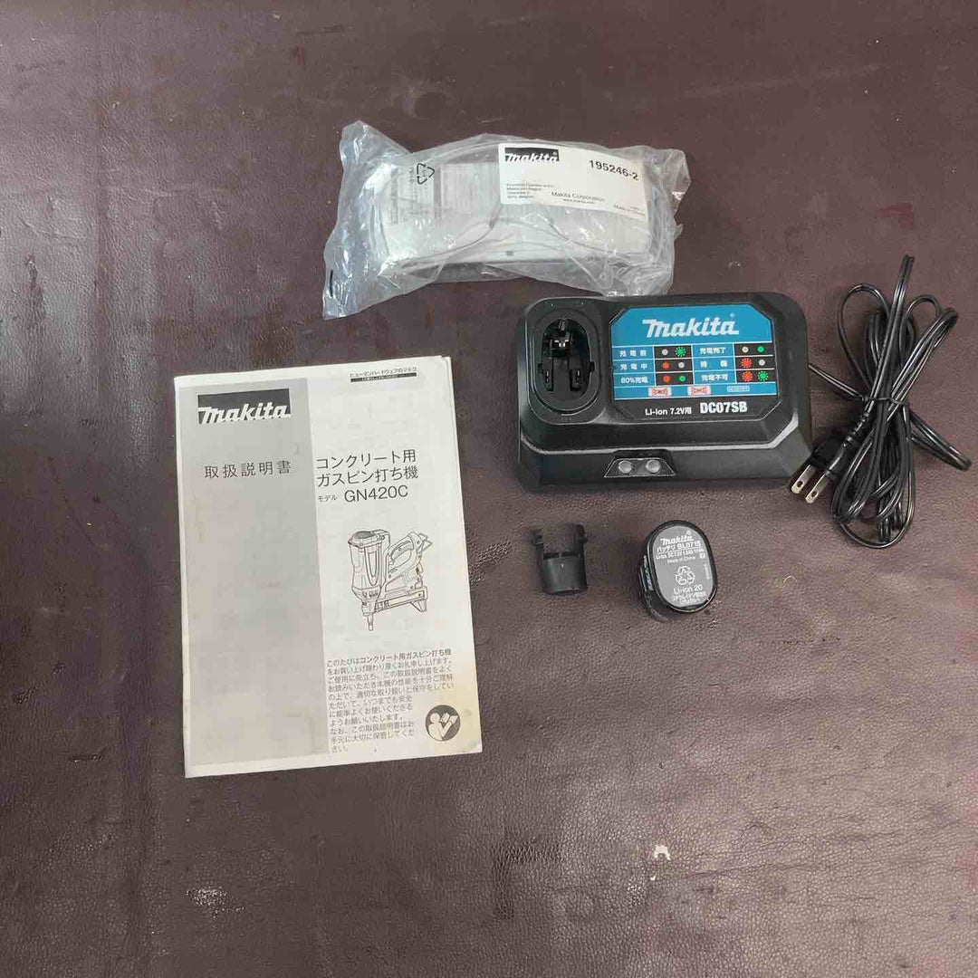 【中古品】 マキタ(makita) コードレスコンクリート用ガスピン打ち機 GN420C 7.2V 【東大和店】