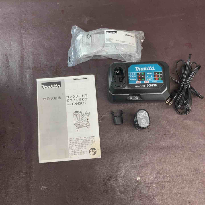 【中古品】 マキタ(makita) コードレスコンクリート用ガスピン打ち機 GN420C 7.2V 【東大和店】