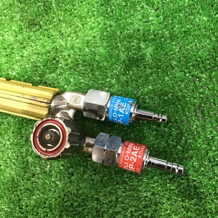 【中古】小池酸素 ガス 切断器 A切ゴールドライトⅡ ZOP-1AE,ZOP-2AE付き【草加店】