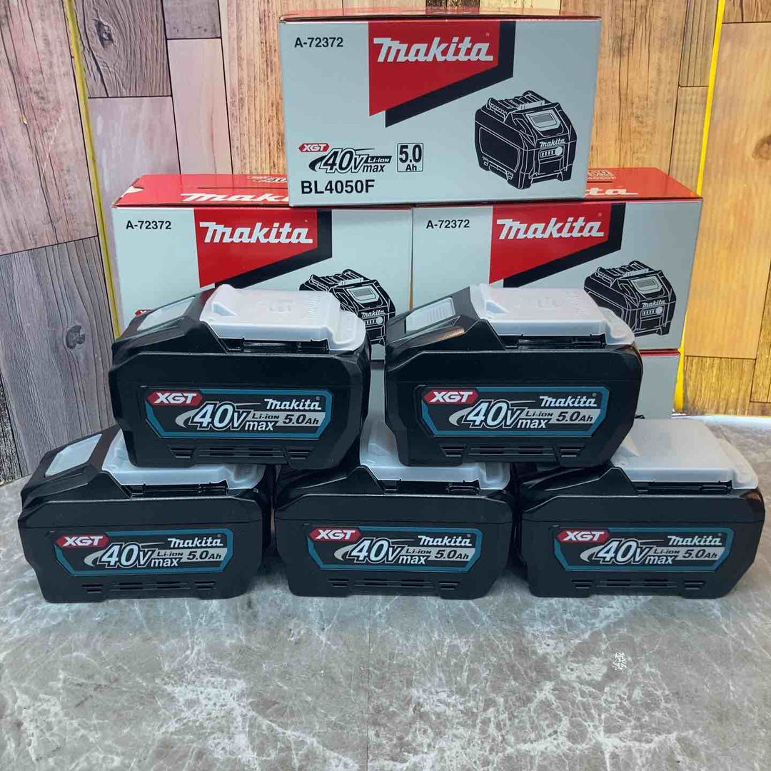 マキタ(makita) リチウムイオンバッテリー 40V/5.0Ah BL4050F 5個セット【八潮店】