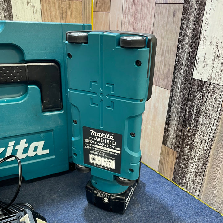 ★マキタ(makita) コードレスウォールディテクタ コンクリート探知機 WD181DRGX【八潮店】