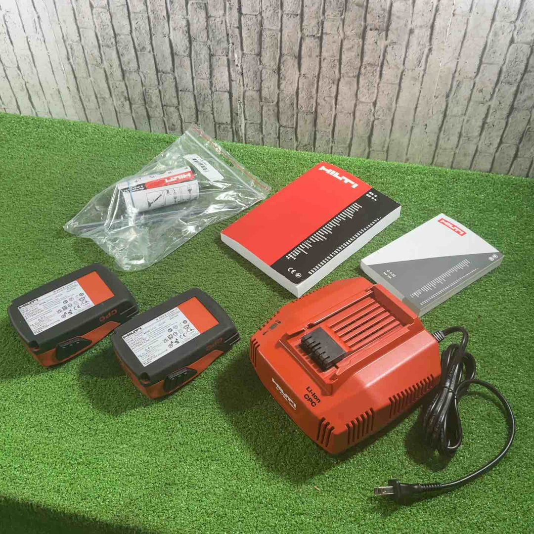 ◇ヒルティ(HILTI) コードレスコンクリートネイラー BX3-L-22(BX3 22) 21.6V フルセット 動作確認済【川口店】