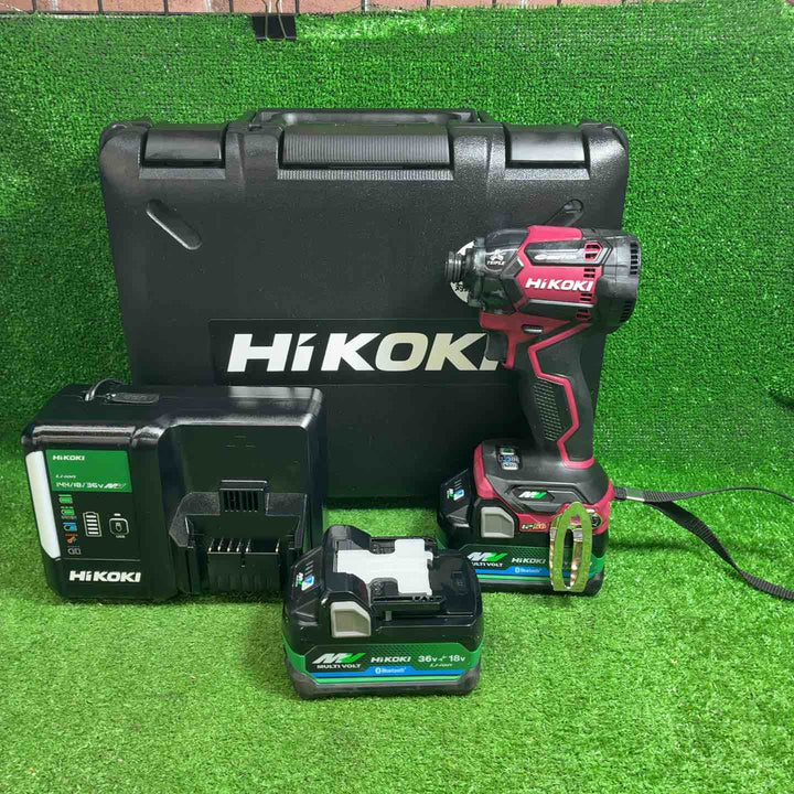 【中古品】 ハイコーキ (HIKOKI ※旧:日立工機) コードレスインパクトドライバー WH36DC(2XPSZ)(R)【藤沢店】