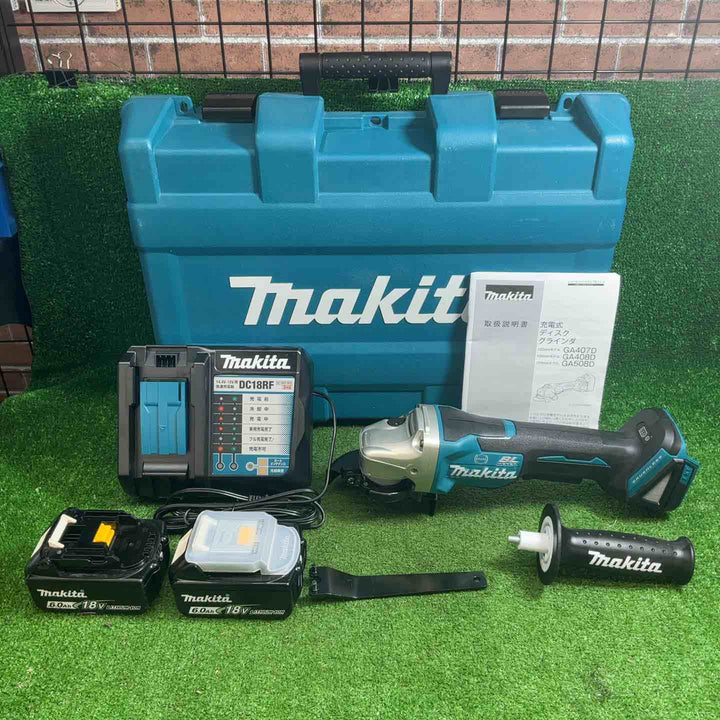 マキタ(makita) 100mmコードレスディスクグラインダ GA408DRGX【藤沢店】
