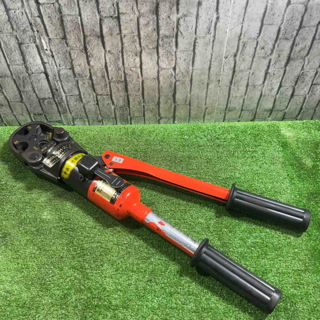 ☆泉精器(IZUMI) 手動油圧式圧着工具 9H-2【川口店】