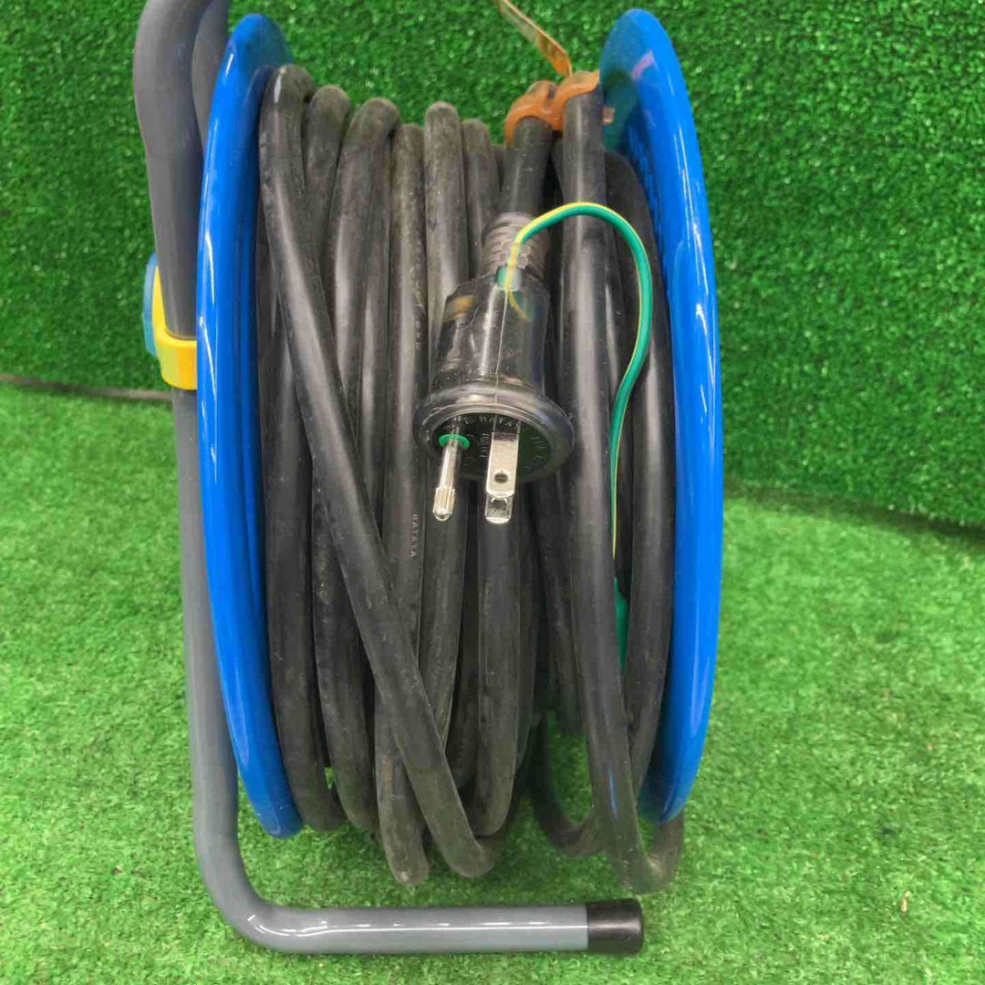 【中古品】◇ハタヤ(HATAYA)  防雨型サンデーレインボーリール単相100Vアース付20m SG-20K コードリール【桶川店】