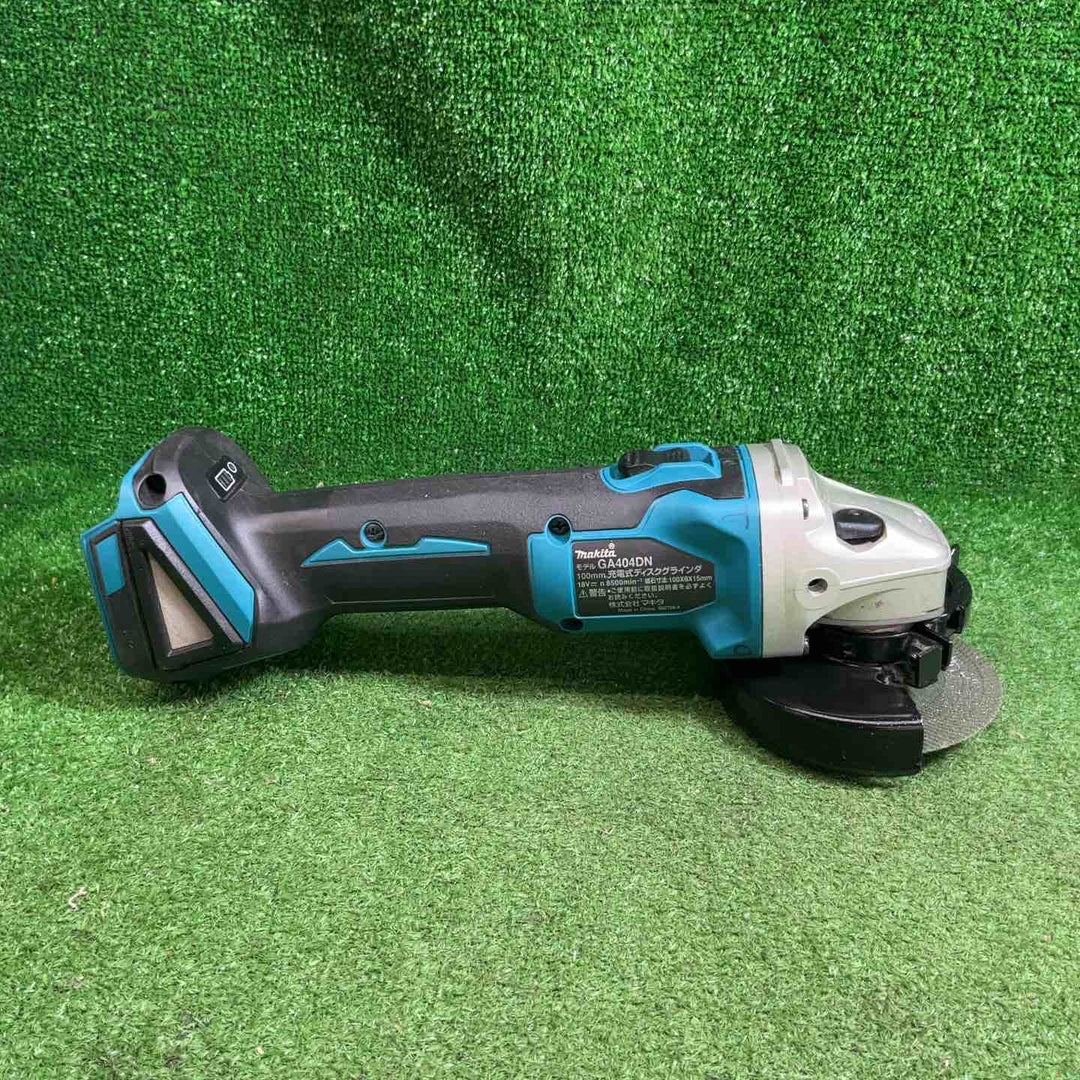 マキタ(makita) 100mmコードレスディスクグラインダ GA404DZN (GA404DN)【藤沢店】