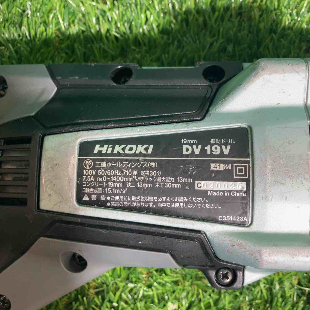 ◇ハイコーキ(HIKOKI ※旧:日立工機) 振動ドリル DV19V【戸田店】