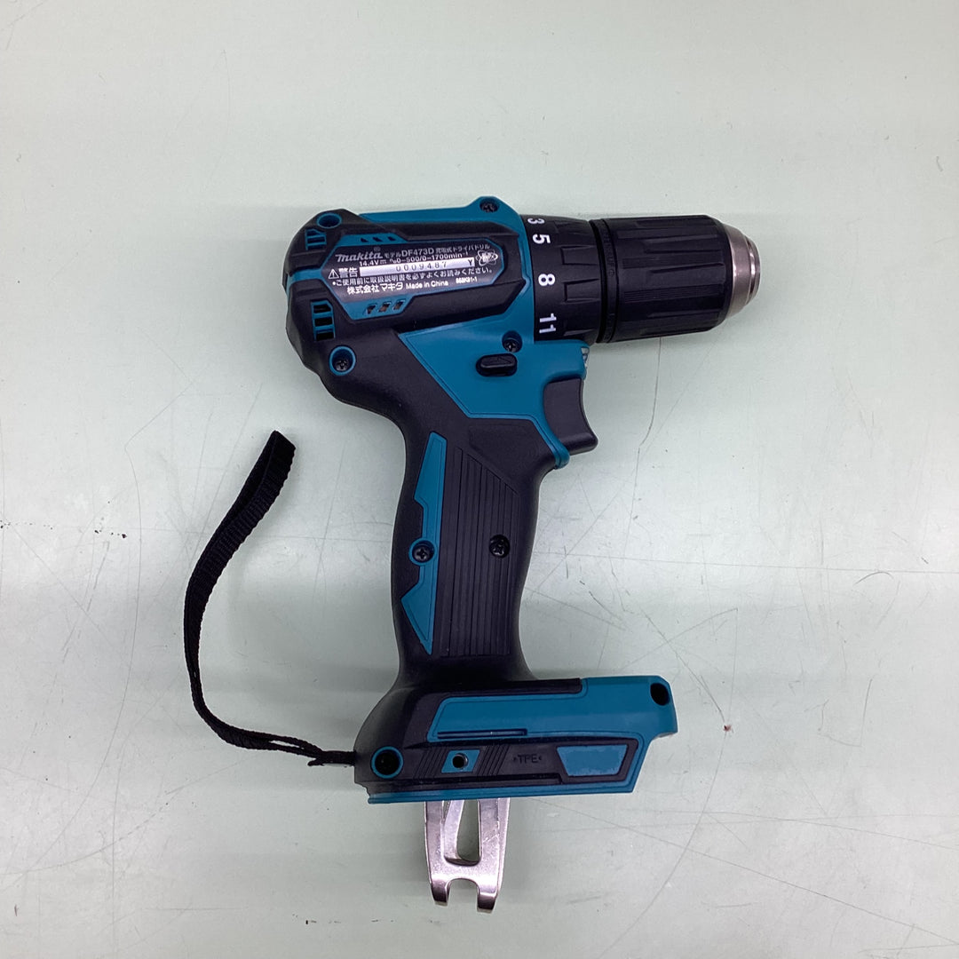 ○マキタ(makita) 14.4V コードレスドリルドライバー DF473DZ【越谷店】