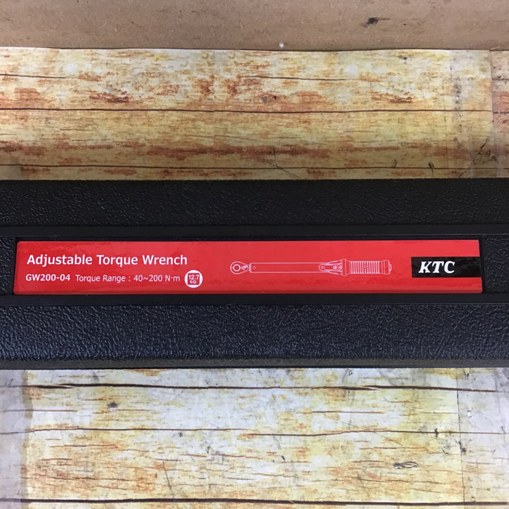 京都機械工具 12.7sq.プレセット型トルクレンチGW200-04【川崎店】