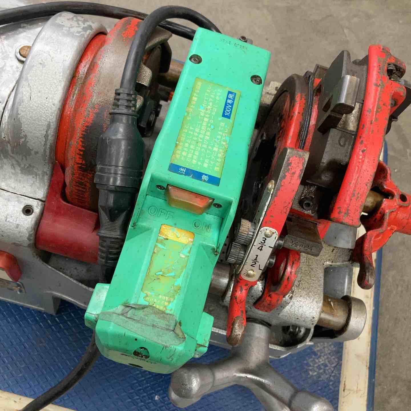 rex ねじ切り機 N40A3 電動カッター付き