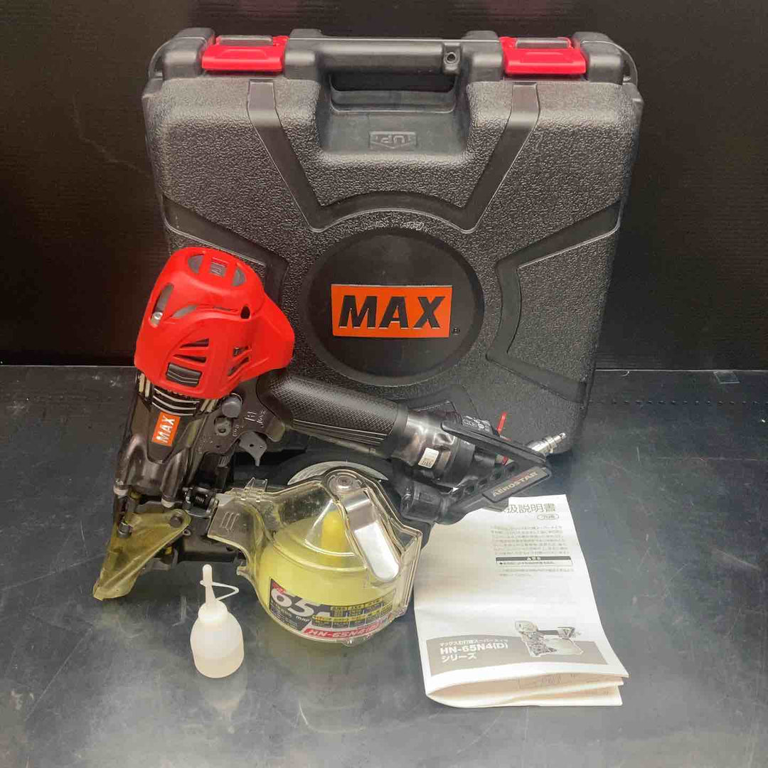 ★マックス(MAX) 高圧エア釘打ち機 HN-65N4(D)-G【川越店】