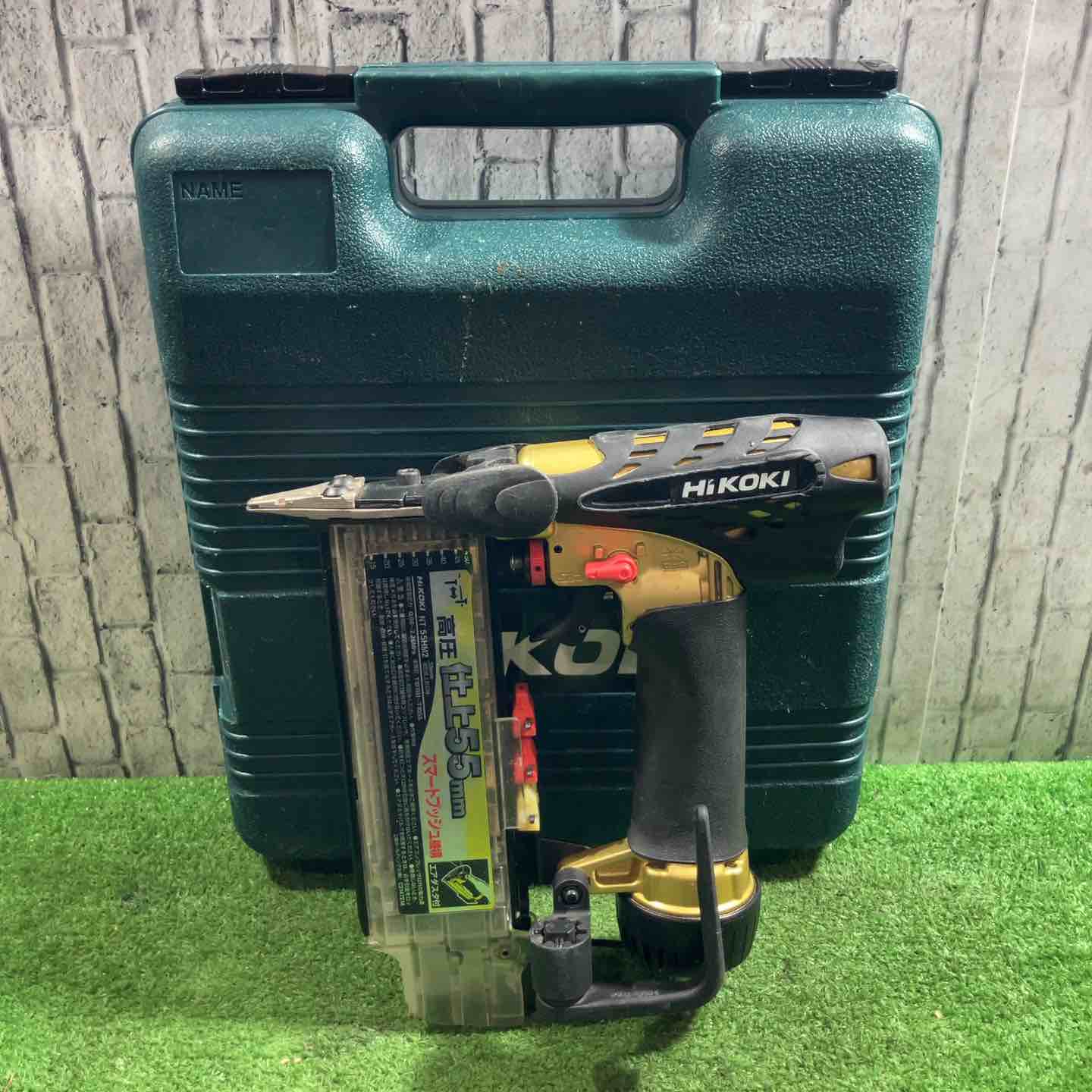 日立工機 HITACHI NT55HM2 高圧仕上釘打機 フィニッシュネイラ【市川