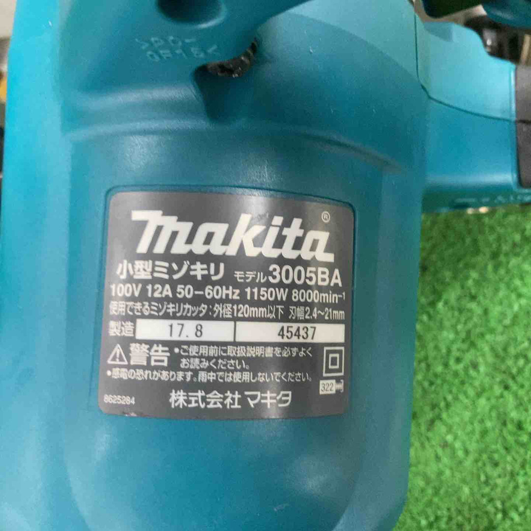 ☆マキタ(makita) 小型ミゾキリ 溝切  3005BA【川崎店】