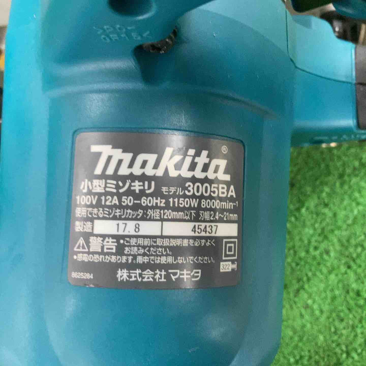 ☆マキタ(makita) 小型ミゾキリ 溝切  3005BA【川崎店】