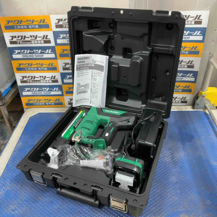 ★ハイコーキ(HIKOKI ※旧:日立工機) コードレスフィニッシュネイラ NT3640DA(XPZ)【草加店】