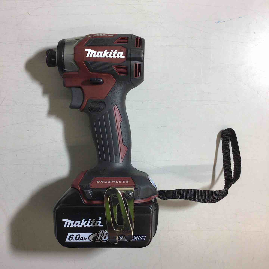 ★マキタ(makita) コードレスインパクトドライバー TD173DGXAR レッド【戸田店】