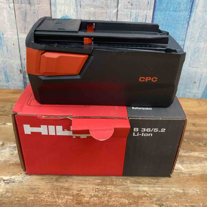 ★ヒルティ(HILTI) リチウムイオンバッテリー B36/5.2 36V/5.2Ah【柏店】