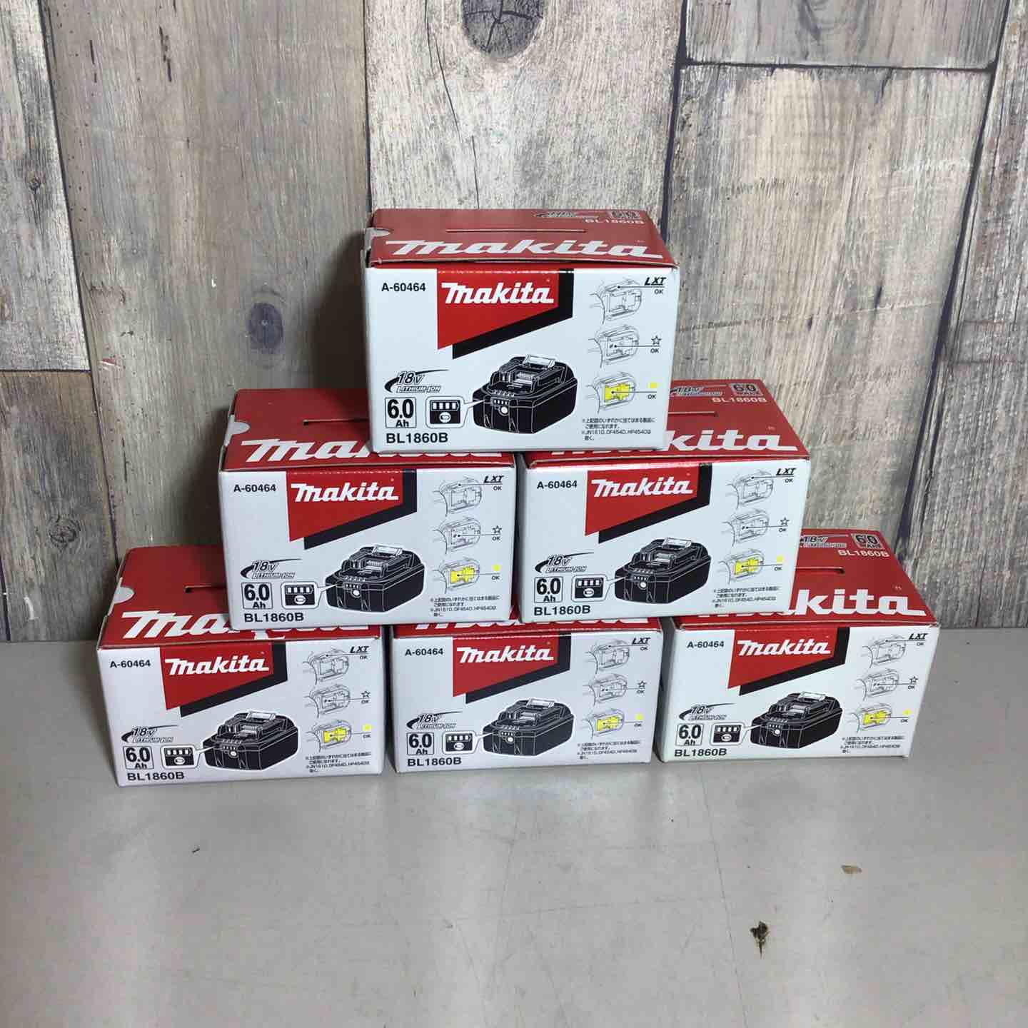 未使用品】 純正 マキタ makita リチウムイオンバッテリー 18V/6.0Ah