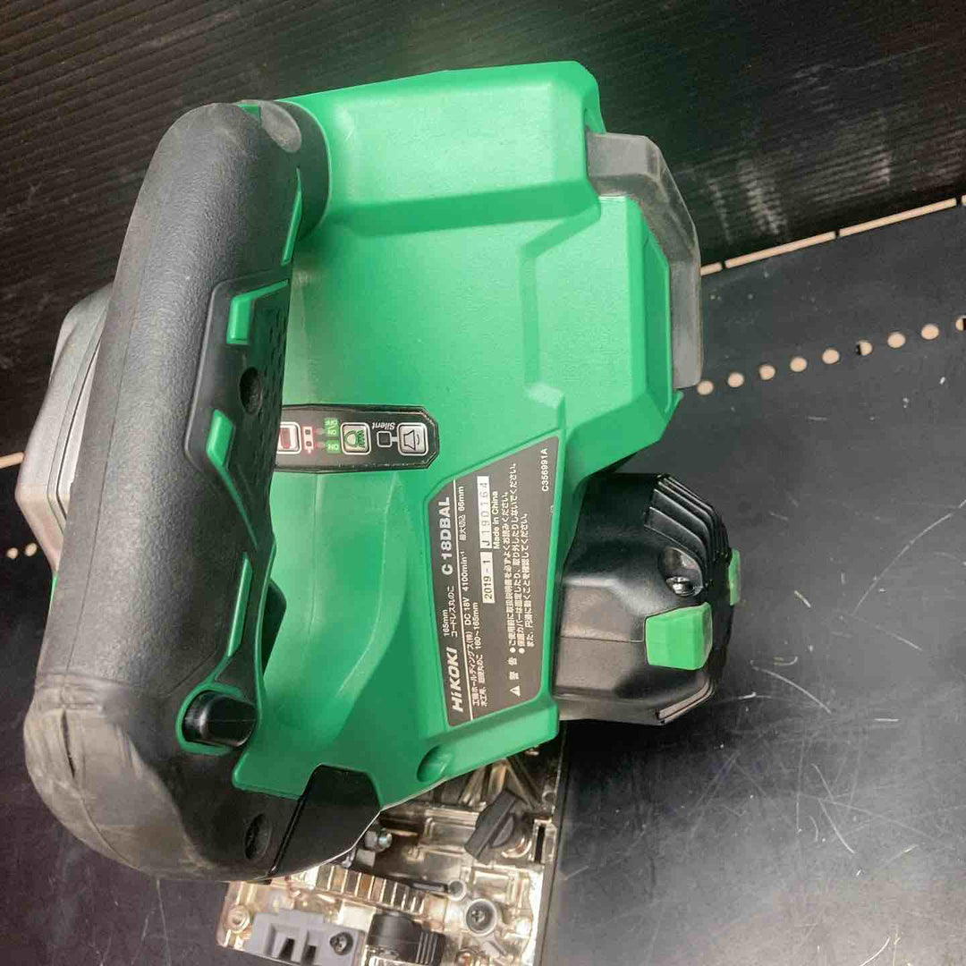 ★ハイコーキ(HIKOKI ※旧:日立工機) コードレス丸のこ C18DBL(NN)【川越店】