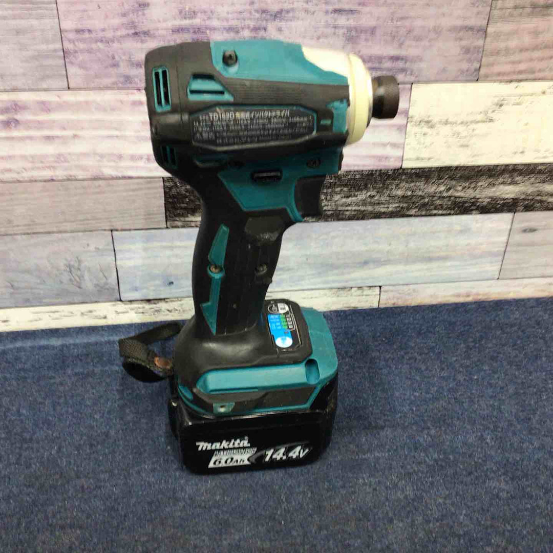 【中古品】★マキタ makita 14.4V コードレスインパクトドライバー TD162DRGX【八潮店】