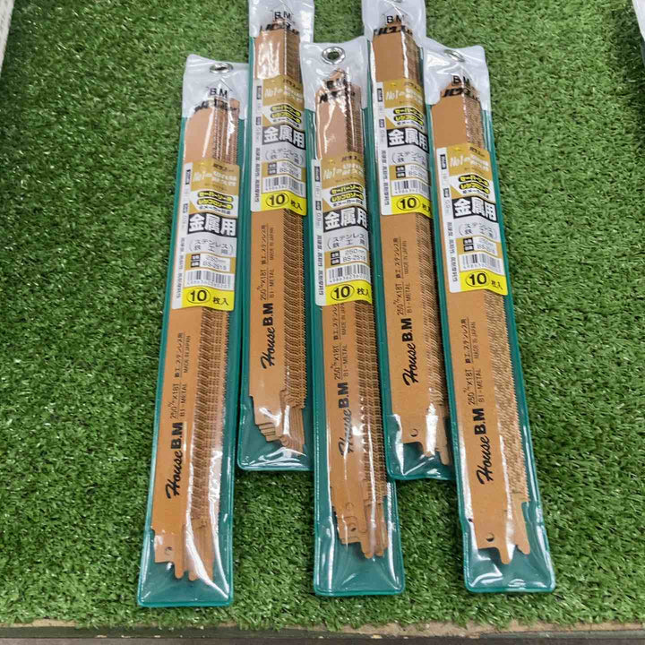 ◇ハウスＢ.Ｍ　バイメタルセーバーソーブレード　１０枚入り　250×18 BS-2518【川崎店】