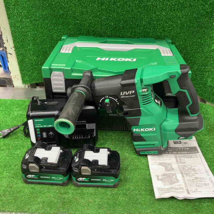 【中古】 ハイコーキ HiKOKI マルチボルト コードレスハンマドリル DH3628DA(2XPZ) SDS-Plus 【桶川店】
