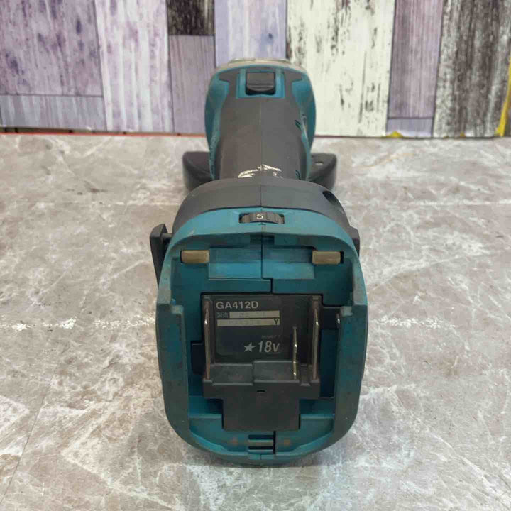 ★マキタ(makita) 100mmコードレスディスクグラインダ GA412DRGX【八潮店】