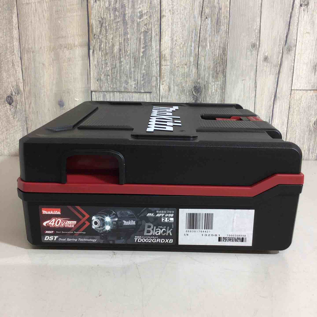 ★マキタ(makita) コードレスインパクトドライバー TD002GRDXB ブラック【戸田店】