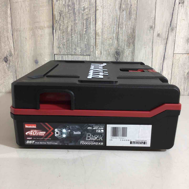 ★マキタ(makita) コードレスインパクトドライバー TD002GRDXB ブラック【戸田店】