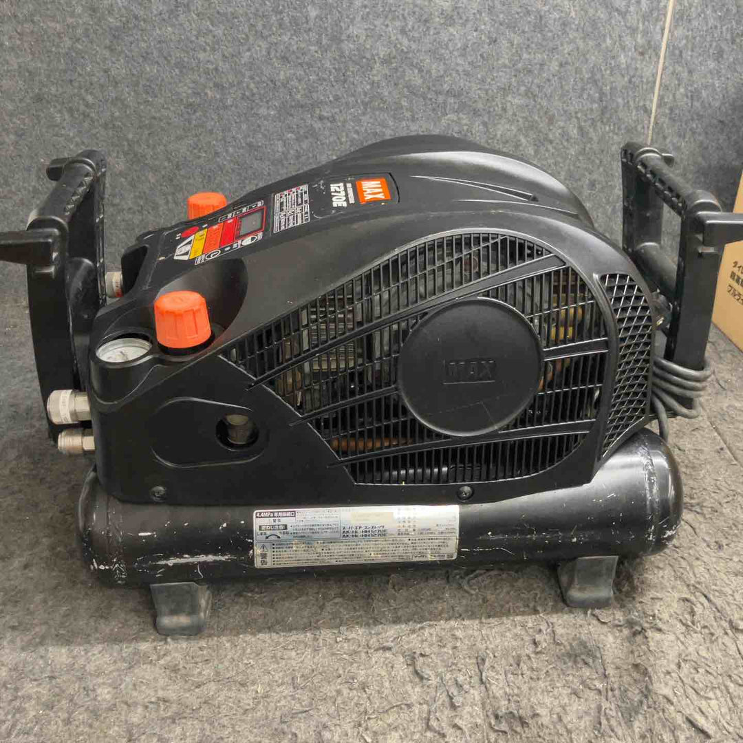 【現状品】★マックス(MAX) エアコンプレッサー AK-HH1270E_ブラック【鴻巣店】