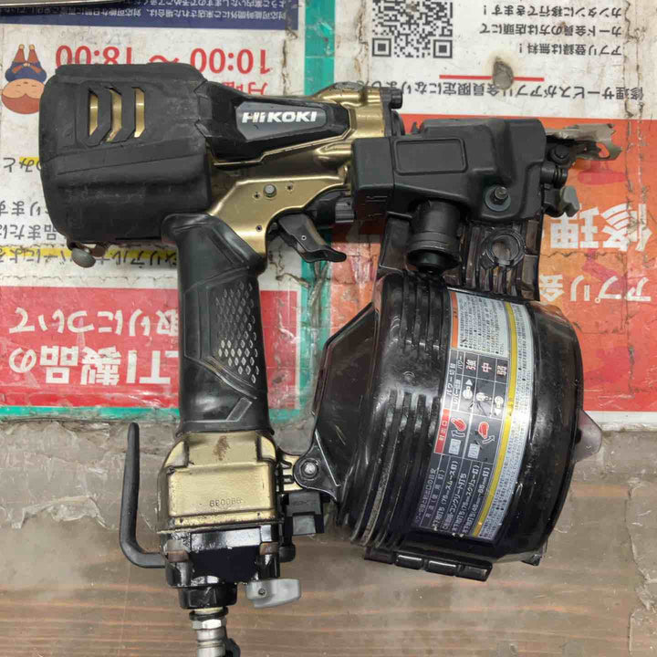 ★ハイコーキ(HIKOKI ※旧:日立工機) 高圧エア釘打ち機 NV75HR2(S)本体のみ【戸田店】