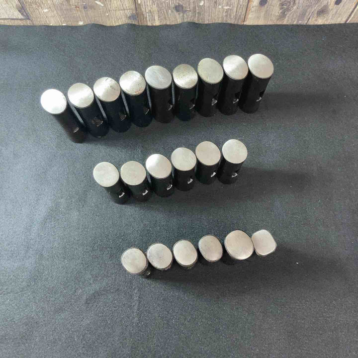 【未使用(店頭展示品)】玄翁(玄能)21本まとめ かね弘・喜夫作など 総重量5.47Kg【東大和店】